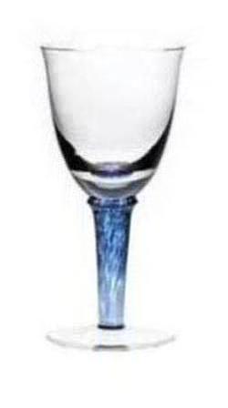 Denby Imperial Blue White Wine Glass, Clear, Pack Of 2